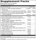 Priority One Vitamins Fem-Bal 90 Capsules - Supports A Healthy Female Endocrine System For Women In Their Menstrual And Menopausal Years