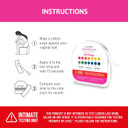 Nutrablast Feminine Ph Test Strips Full Range 1-14 | Monitor Intimate Health | Easy To Use & Accurate Womenã¢ÂS Acidity & Alkalinity Balance Level Tester Kit