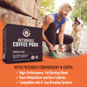 Rapid Fire High Performance Keto Coffee Pods, Supports Energy And Metabolism, Weight Loss, Ketogenic Diet 16 Single Serve K-Cup Pods16 Count (Pack Of 1)