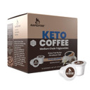 Rapidfire French Vanilla Ketogenic High Performance Keto Coffee Pods, Supports Energy & Metabolism, Weight Loss, 16 Single Serve K Cup Pods, Brown, French Vanilla, 16.0 Count