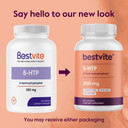 Bestvite 5-Htp 200Mg Per Capsule (240 Capsules) (120 X 2) - No Stearates Or Flow Agents - Gluten Free - Non Gmo240 Count (Pack Of 2)