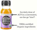 The Twisted Shot | Apple Cider Vinegar Shots With Turmeric, Ginger, Cinnamon, Honey & Cayenne | Wellness Drink | 100% Usda Certified Organic | Gut Health |Liquid, 12-Pack Of 2Oz Shots