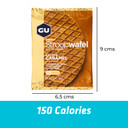 Gu Energy Stroopwafel Sports Nutrition Waffle, Salty'S Caramel, 1.1 Ounce (Pack Of 16)