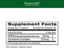 Emerald Labs Dhea 50Mg - Dietary Supplement With Dhea Dehydroepiandrosterone And Tocotriene Complex For Cognitive Function, Metabolism & Healthy Hormone Levels - 60 Vegetable Capsules