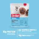 Slimfast Meal Replacement Powder, Original Rich Chocolate Royale, Shake Mix, 10G Of Protein, 52 Servings (Packaging May Vary)