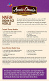 Annie Chun'S Brown Rice Noodles, Maifun | Vegan, 8-Oz (Pack Of 6) | Whole Grain | Gluten-Free Alternative To Angel Hair Pasta (43713-60947)