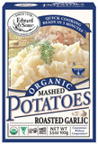 Edward & Sons Organic Mashed Potatoes Roasted Garlic, 3.5 Ounce Boxes (Pack of 6)