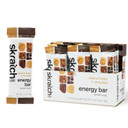Skratch Labs Energy Bar | Peanut Butter + Chocolate (12 Pack) | Plant Based Healthy Snack | Low Sugar - 5G Protein | Non-Gmo, Gluten Free, Soy Free, Vegan, Kosher