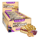 Fitcrunch Full Size Protein Bars, Designed By Robert Irvine, 6-Layer Baked Bar, 6G Of Sugar, Gluten Free & Soft Cake Core (Peanut Butter And Jelly)