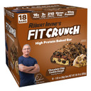 Fitcrunch Snack Size Protein Bars, Designed By Robert Irvine, Worldã¢ÂS Only 6-Layer Baked Bar, Just 3G Of Sugar & Soft Cake Core (Chocolate Chip Cookie Dough)