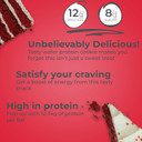 Power Crunch Protein Wafer Bars, High Protein Snacks With Delicious Taste, Chocolate Coconut, 1.4 Ounce (12 Count)