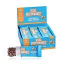 Vital Performance Protein Bar, Healthy Snacks, 20G Of Protein, 10G Of Collagen Peptides, Gluten Free, 2-3G Of Sugar, Low Lactose, 12 Pack, Salty Chocolate Peanut