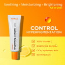Avarelle Vitamin C Brightening Complex Moisturising Cream | Dark Spot And Hyperpigmentation Brightening Cream For All Skin Types | Naturally Derived Sea Buckthorn, Cucumber, Hyaluronic Acid, Cica