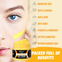 Natural Turmeric Cream - Skin Brightening Face & Body Lotion - Fights Acne, Evens Tone - Handcrafted In Usa, 2 Oz