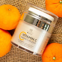 Radha Beauty Glow Boosting Vitamin C Moisturizer, 1.7 Fl Oz. For Face, Neck, Decollete - Luxury Anti-Aging & Brightening Cream - Daily For All Skin Types