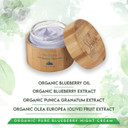 Shira Shir-Organic Pure Blueberry Night Cream For Nourished Wrinkle-Free And Radiant Skin With Organic Anti-Aging Formula Leaves Skin Soft Moisturized And Hydrated.(15Ml)15Ml
