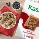 Kashi Cold Breakfast Cereal, Family Breakfast, Organic Fiber Cereal, Variety Pack (4 Boxes)