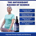 Geronova Research The Alpha Lipoic Solution - 2 Fl Oz, 60 Servings - Stabilized Bio-Enhanced Alpha Lipoic Acid Liquid, Providing Superior Bioavailability, Non-Gmo & Gluten Free