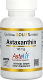 Astaxanthin, Antioxidant Carotenoid, Astalif Pure Icelandic Biologically Active 99% Isomer, 12 Mg, 120 Veggie Softgels120 Count (Pack Of 1)