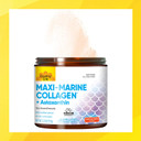 Country Life Maxi-Marine Collagen + Astaxanthin, Sea-Based Beauty, Tropical Punch Flavor, 3.9 Fl Oz Powder, Certified Gluten Free