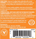 The Vitamin Shoppe Ubiquinol Coq-10 200Mg - Beneficial For Those Taking Statins  Supports Heart & Cellular Health And Healthy Energy Production, Essential Antioxidant  Once Daily (60 Softgels)60 Softgels
