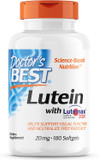 Doctor'S Best Lutein Featuring Lutemax, Non-Gmo, Gluten Free, Eye Health, 20 Mg, 180 Softgels180S/G