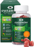 Eyetamins Nurtureyes Eye Health Gummy For Kids - 30 Easy-To-Chew, Mango Gummies - Ophthalmologist- Created Kids Eye Vitamins - Natural, Vegan, And Non-Gmo Formula