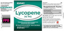 Gnc Lycopene 30Mg, 60 Softgels, Supports Cardiovascular Health