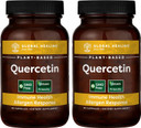 Global Healing Center Quercetin (2-Pack) 500Mg Total, 250Mg Each Serving Support Immune System Function & Body'S Natural Response To Occasional Allergies-Quercefit Without Bromelain & Zinc-60 Capsules