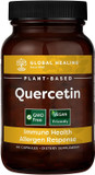 Global Healing Center Quercetin (2-Pack) 500Mg Total, 250Mg Each Serving Support Immune System Function & Body'S Natural Response To Occasional Allergies-Quercefit Without Bromelain & Zinc-60 Capsules