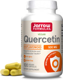 Jarrow Formulas Quercetin 500 Mg - Bioflavonoid - Quercetin Dietary Supplement - 100 Servings (Veggie Caps) - Supports Cellular Function, Cardiovascular Health, Immune Health & Response100 Servings (Pack Of 1)