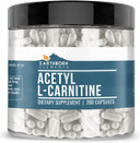 Earthborn Elements Acetyl L-Carnitine, 200 Capsules, Pure & Undiluted, No Additives