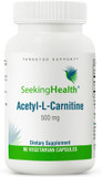 Seeking Health Acetyl-L-Carnitine, 500 Mg, Supports Energy, Healthy Fat Metabolism, Brain And Mood Support, Vegan And Vegetarian (90 Capsules)