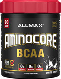Allmax Aminocore Bcaa, White Grape - 945 G Powder - 8.18 Grams Of Bcaas Per Serving - With B Vitamins - No Fillers Or Non-Bcaa Aminos - Sugar Free - 90 Servings