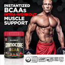 Allmax Aminocore Bcaa, White Grape - 945 G Powder - 8.18 Grams Of Bcaas Per Serving - With B Vitamins - No Fillers Or Non-Bcaa Aminos - Sugar Free - 90 Servings