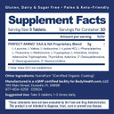 Bodyhealth Perfectamino (150 Ct) Easy To Swallow Tablets, Essential Amino Acids Supplement With Bcaas, Vegan Protein For Pre/Post Workout & Muscle Recovery With Lysine, Tryptophan, Leucine, Methionine