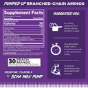 Finaflex Bcaa Max Pump, Strawberry Banana - 10.4 Oz - Promotes Strength, Performance & Recovery - With 2:1:1 Ratio Of Leucine, Isoleucine & Valine + Betaine Anhydrous - 30 Servings