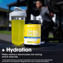 Optimum Nutrition Amino Energy Powder Plus Hydration, With Bcaa, Electrolytes, And Caffeine, Pineapple Twist, 30 Servings (Packaging May Vary)