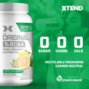 Xtend Original Bcaa Powder Lemon Lime Squeeze | Sugar Free Post Workout Muscle Recovery Drink With Amino Acids | 7G Bcaas For Men & Women | 90 Servings90 Servings (Pack Of 1)