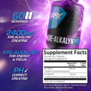 Efx Sports Kre-Alkalyn Pro | Ph Correct Creatine Monohydrate Pill Supplement | Muscle Building Pre Workout For Men & Women | 60 Servings, 120 Capsules120 Count (Pack Of 1)