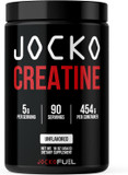 Jocko Fuel Creatine Monohydrate Powder - Creatine For Men & Women, Supplement For Athletic Performance & Muscle Health, 90 Servings 16 Oz (Unflavored)