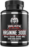 Dr. Emil - L Arginine (3150Mg) Highest Capsule Dose - Nitric Oxide Supplement For Vascularity, Endurance And Heart Health (Aakg And Hcl) - 90 Tablets