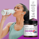 Dr. Mercola Pure Power Endurance Powder, Berry Blast Flavor, 9.1 Oz (258 G), 30 Servings, 4 G Of Glycine, 2 G Of L-Arginine, 0 G Of Sugar, Non-Gmo, Nsf Certified For Sport