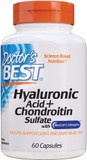 Doctor's Best Hyaluronic Acid with Chondroitin Sulfate, Non-GMO, Gluten Free, Soy Free, Joint Support, 60 Caps60C