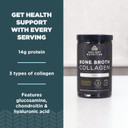 Ancient Nutrition Collagen Powder, Bone Broth Collagen, Pure, Hydrolyzed Multi Collagen Peptides, Supports Skin And Nails, Joint Supplement, 30 Servings, 15.9Oz