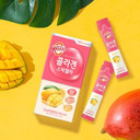 Kwangdong Vita500 Mango Collagen Peptides Stick Jelly, With Vitamin C, To Support Skin, Hair, Nails And Joints, Marine Collagen, Convenient Daily Sticks
