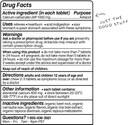 Genexa Antacid Maximum Strength - 72 Tablets - Calcium Carbonate Acid Reducer, Non-Gmo, Certified Gluten-Free, Free Of Talc, Free Of Artifical Dyes & Parabens