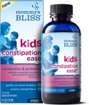 Mommy'S Bliss Kids Constipation Ease With Prebiotics & Probiotics, Supports Regularity & Digestive Health, Liquid Constipation Relief For Kids, Age 4+, 4 Fl Oz (Pack Of 1)