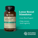 Nature'S Sunshine Lower Bowel Stimulator - Helps Relieve Constipation - Cleanse & Detox Your Colon With Natural Herbal Ingredients - 25 Servings - 100 Capsules