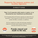 Complete Natural Products Organic Papaya Enzymes & Papain Enzyme Capsules - 500Mg 100 Pills, Organic Papaya Powder Digestive Super Fruit Capsules